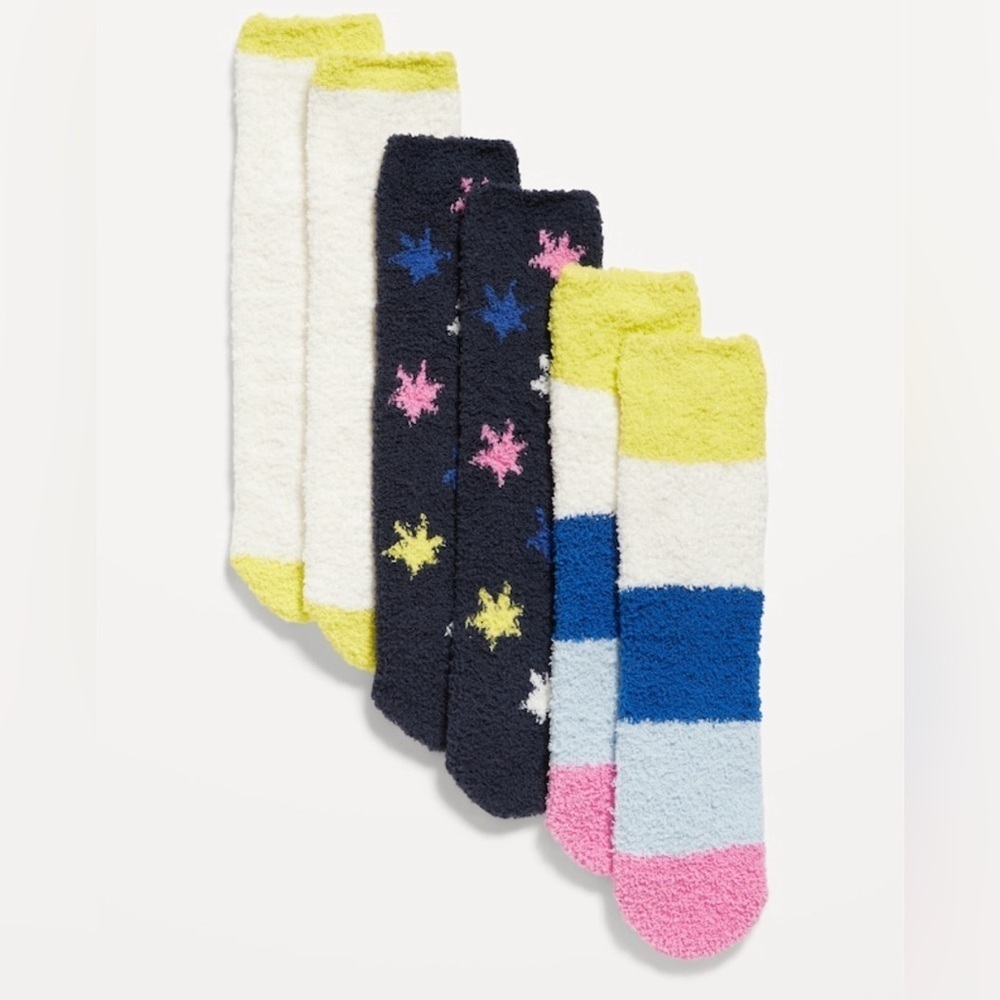 Woman’s Cozy Crew Socks, 3 Pack